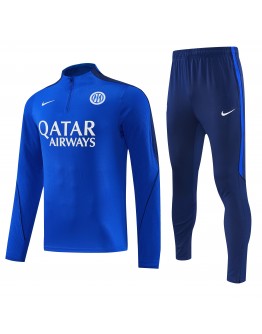 2026/27 Inter Milan Tracksuits Long Sleeve Soccer Training Uniforms- Light blue