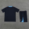 Chelsea  Adult Short Sleeve Training Suit Dark Blue for Football Fan
