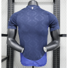 Manchester United 2024/25 Away Short Sleeve Replica Custom Jersey  Football Jerseys Collections- Blue