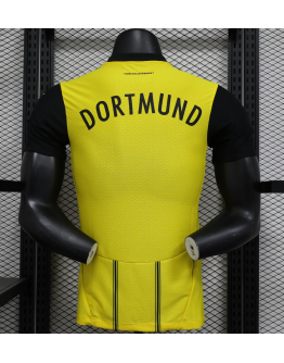 Dortmund 2024/25 Home Replica Custom Jerseys - Yellow