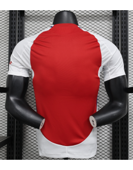 Arsenal 2024/25 Home Replica Custom Jersey Soccer Jersey - Red