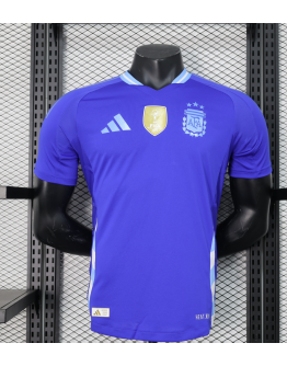 Argentina 2024/25 Away Replica Custom Jersey for Messi fans - Blue
