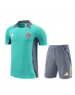 Ajax Adult Short Sleeve Training Suit Light Green for Soccer Fan