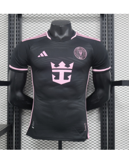 Inter Miami 2024/25 Away Replica Custom Jersey Messi jersey - Black