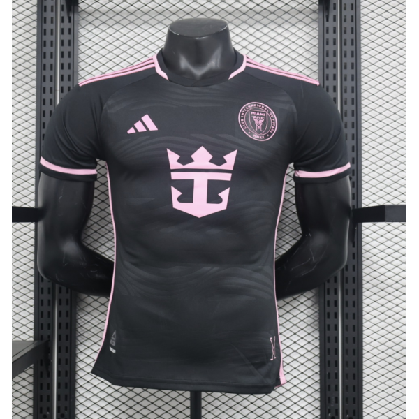 Inter Miami 2024/25 Away Replica Custom Jersey Messi jersey - Black