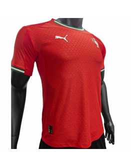 Portugal 2025/26 Home Replica Custom Jersey Ronaldo Jerseys- Red
