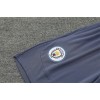 Manchester City  Adult Short Sleeve Training Suit Light Football Shirt Grey