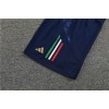 Italy Adult Short Sleeve Training Suit White  for Football Fans