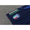 Italy Adult Short Sleeve Training Suit White  for Football Fans