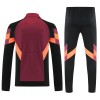 CA River Plate 2025/26 Full Zip Jacket Long Sleeve Soccer Training Coat Red
