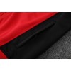 CA River Plate 2025/26 Full Zip Jacket Long Sleeve Soccer Training Coat Red-Black