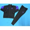 FC Barcelona 2025/26 Full Zip Jacket Long Sleeve Soccer Training Coat Black-Blue