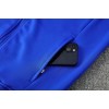 Manchester United 2025/26 Full Zip Jacket Long Sleeve Soccer Training Coat Blue