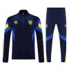 Boca Juniors CABJ 2025/26 Full Zip Jacket Long Sleeve Soccer Training Coat Dark Blue