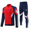 Arsenal FC 2025/26 Full Zip Jacket Long Sleeve Soccer Training Coat Red