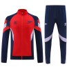 Arsenal FC 2025/26 Full Zip Jacket Long Sleeve Soccer Training Coat Red