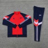 Arsenal FC 2025/26 Full Zip Jacket Long Sleeve Soccer Training Coat Red