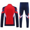 Arsenal FC 2025/26 Full Zip Jacket Long Sleeve Soccer Training Coat Red