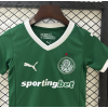 Palmeiras FC 2024/25 Home Kids Apparel Replica Custom Jerseys Youth uniforms - Green
