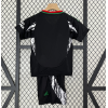 Arsenal FC 2024/25 Away Kids Apparel Replica Custom Jerseys Youth uniforms - Black