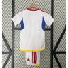 Venezuela 2024/25 Away Kids Apparel Replica Custom Jerseys Youth uniforms - White