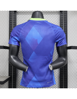 Brazil International Football Team 2025/26 Away Replica Custom Jerseys - Deep Blue
