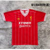 Liverpool FC Vintage Sport Jerseys Adult Short Sleeve Retro Jerseys