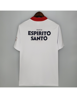 Benfica FC 04/05 Adult Short Sleeve Retro Jerseys-White