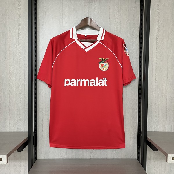 Benfica FC 94/95 Home Adult Short Sleeve Retro Jerseys