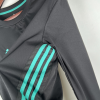 Real Madrid FC 17/18 Away Retro Jerseys for Football Fans-Black