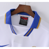 Italy International Soccer Team 1996 Away Short Sleeve Retro Jerseys for Football Fans-White