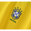 Brazil International Soccer Team 1998 Home Short Sleeve Retro Jerseys for Football Fans-Yellow