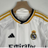 Real Madrid FC 2023/24 Home Kids Apparel Replica Custom Jerseys Youth uniforms - White