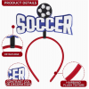 Football Theme Bar Party Decoration Football Headband Headdress Fans Cheer Props Small Gifts for Soccer Fans