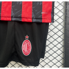 AC Milan FC 2025/26 Home Kids Apparel Replica Custom Jerseys Youth uniforms - Red