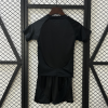 Miami FC 2025/26 Away Kids Apparel Replica Custom Jerseys Youth uniforms - Black