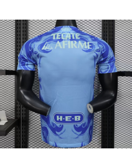 Tiger 2025/26 Away Replica Custom Jersey Customize Soccer Jerseys- Blue