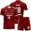 Customize Soccer and Basketball Uniforms for Clubs, MOQ 15 Pieces, Don't Place Order Before Contact US