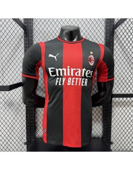 AC Milan 2026/27 Replica Soccer Jersey Kids Football Uniforms Custom Jersey Serie A League Jerseys