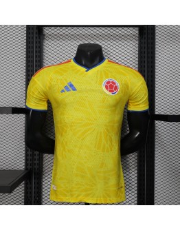 Colombia 2026/27 World Cup Kids Soccer Uniforms Replica Custom Jersey FIFA Jerseys
