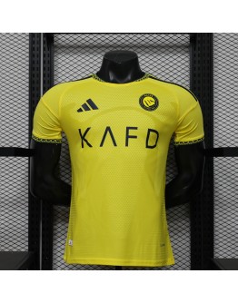 Al Nassr 2026/27 Replica Soccer Jersey Kids Football Uniforms Custom Jersey RSL Jerseys