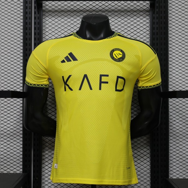 Al Nassr 2026/27 Replica Soccer Jersey Kids Football Uniforms Custom Jersey RSL Jerseys