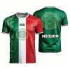 Camisetas de fútbol con diseños de la cultura azteca mexicana