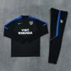 2026/27 Atletico Madrid Tracksuits Long Sleeve Soccer Training Uniforms- Black