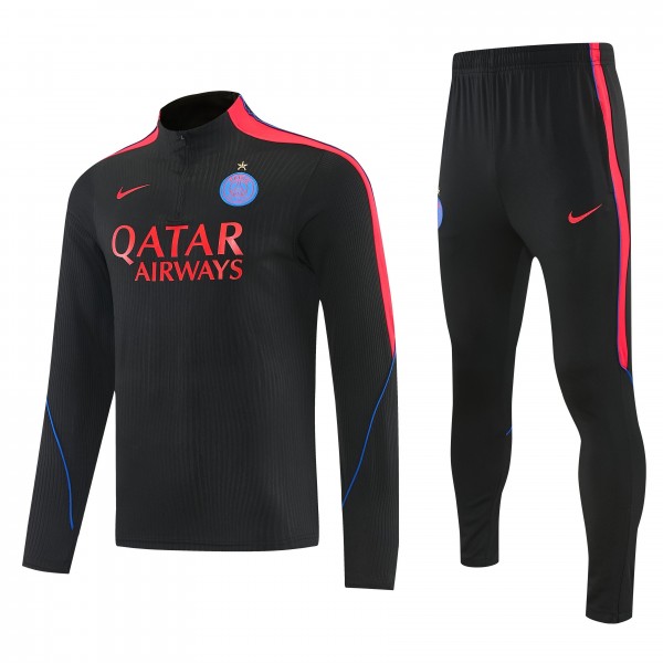 2026/27 PSG Half Zip Tracksuits Long Sleeve Soccer Training Uniforms 2026/27 PSG Half Zip Tracksuits Long Sleeve Soccer Training Uniforms