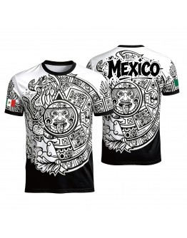 Camisetas de fútbol con diseños únicos inspirados en la cultura azteca mexicana