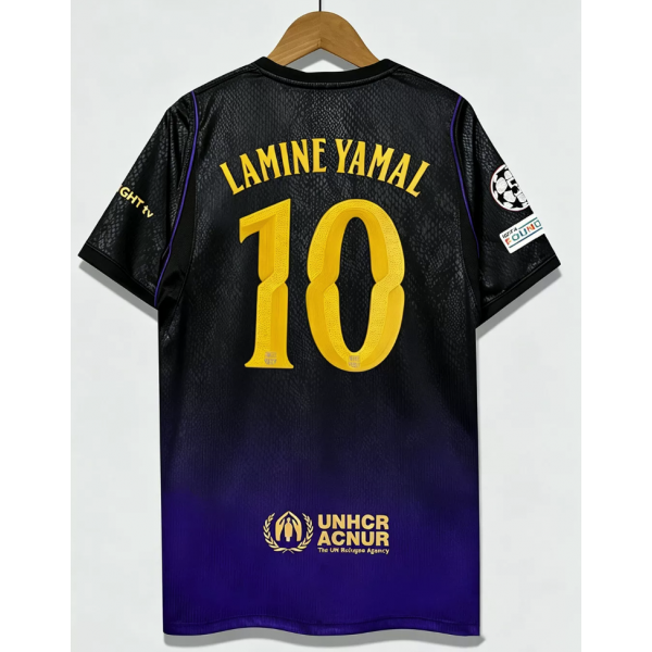 Barcelona 2026/27 Away Jerseys Player Name Football Uniforms  La Liga Jerseys with Patches