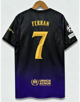 Barcelona 2026/27 Away Jerseys Player Name Football Uniforms  La Liga Jerseys with Patches